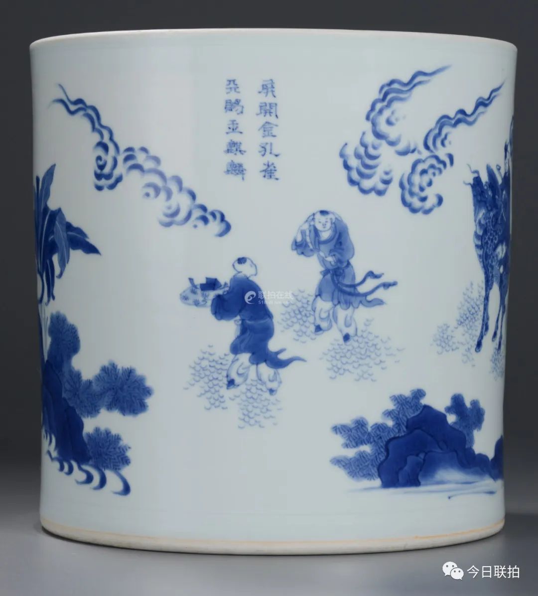 中汉春拍：清道光釉里红渔樵耕读图四方尊时隔11年再现江湖_百科TA说