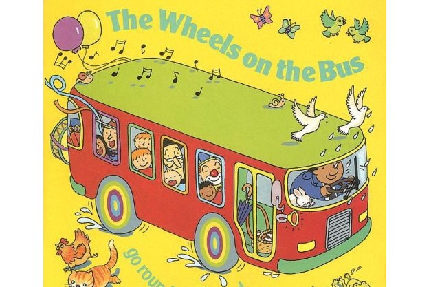 the wheels on the bus go round and round