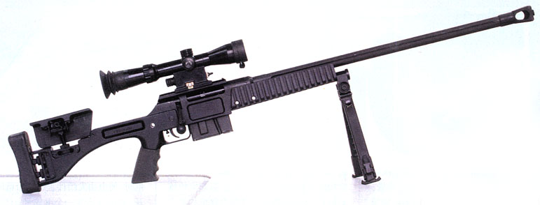 国产js7.62毫米中口径狙击步枪