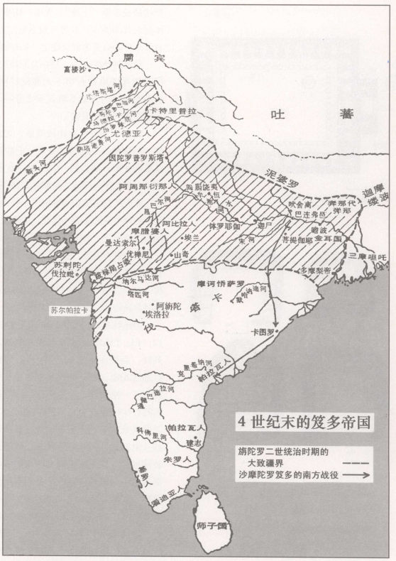 王朝(gupta dynasty,约320年—约540年),是中世纪统一印度的第一个 a