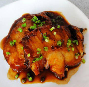 红烧鳕鱼块