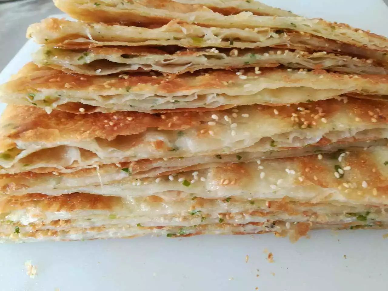 王师傅香掉牙千层饼