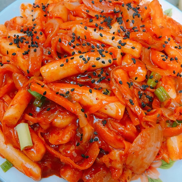 韩式芝士炒年糕