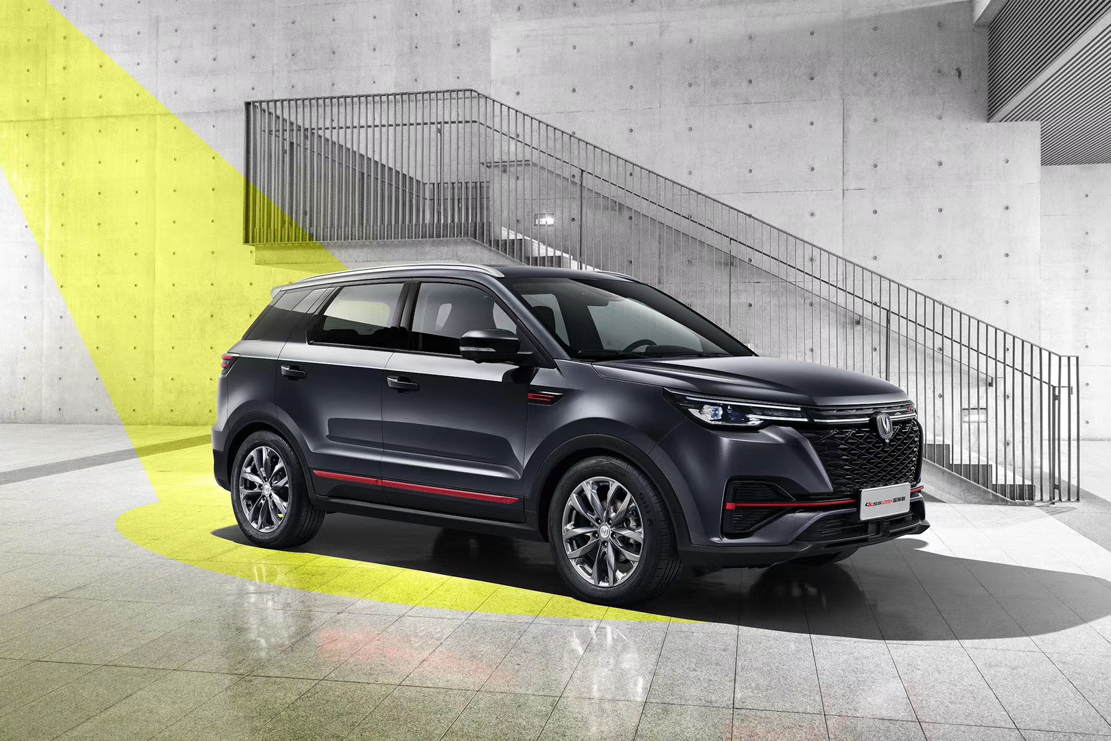  p>2019年11月22日,长安cs家族旗下"新轻年智色suv"——cs55plus在