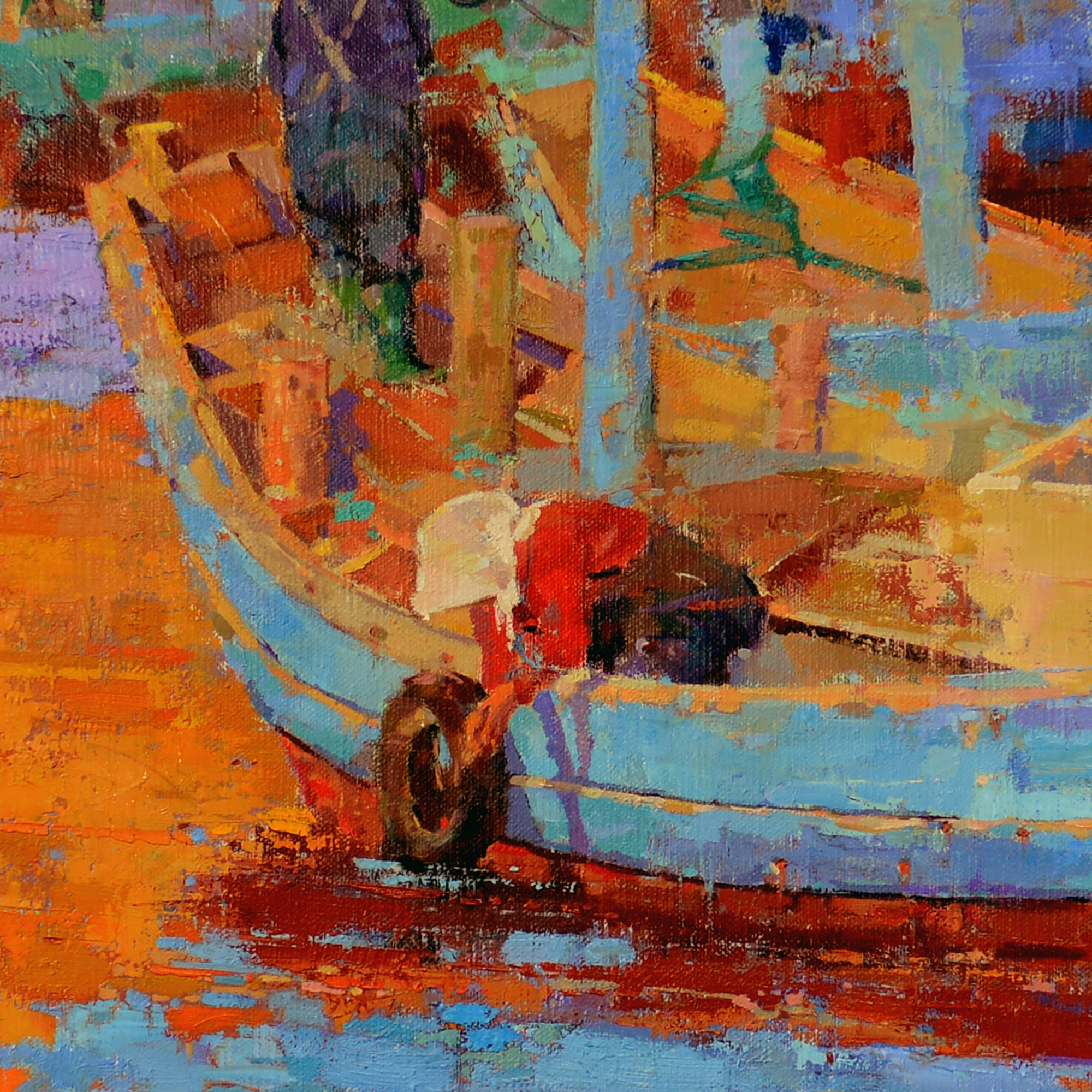 "6369520">于向志 /a>2016年至2018年创作"胶东民俗"系列油画作品之一