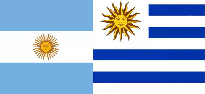 阿根廷与乌拉圭国旗傻傻分不清 上面都有一轮太阳 背后有何故事 百科ta说