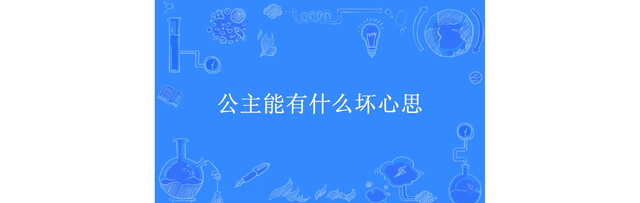 公主能有什么坏心思