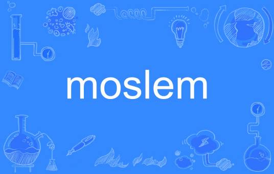 Moslem（英文单词）_百度百科