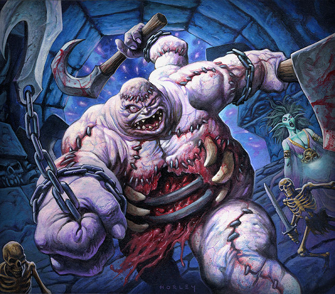 与任何行动迟缓,呆头呆脑的亡灵生物不同,帕奇维克能够运用无穷的力量