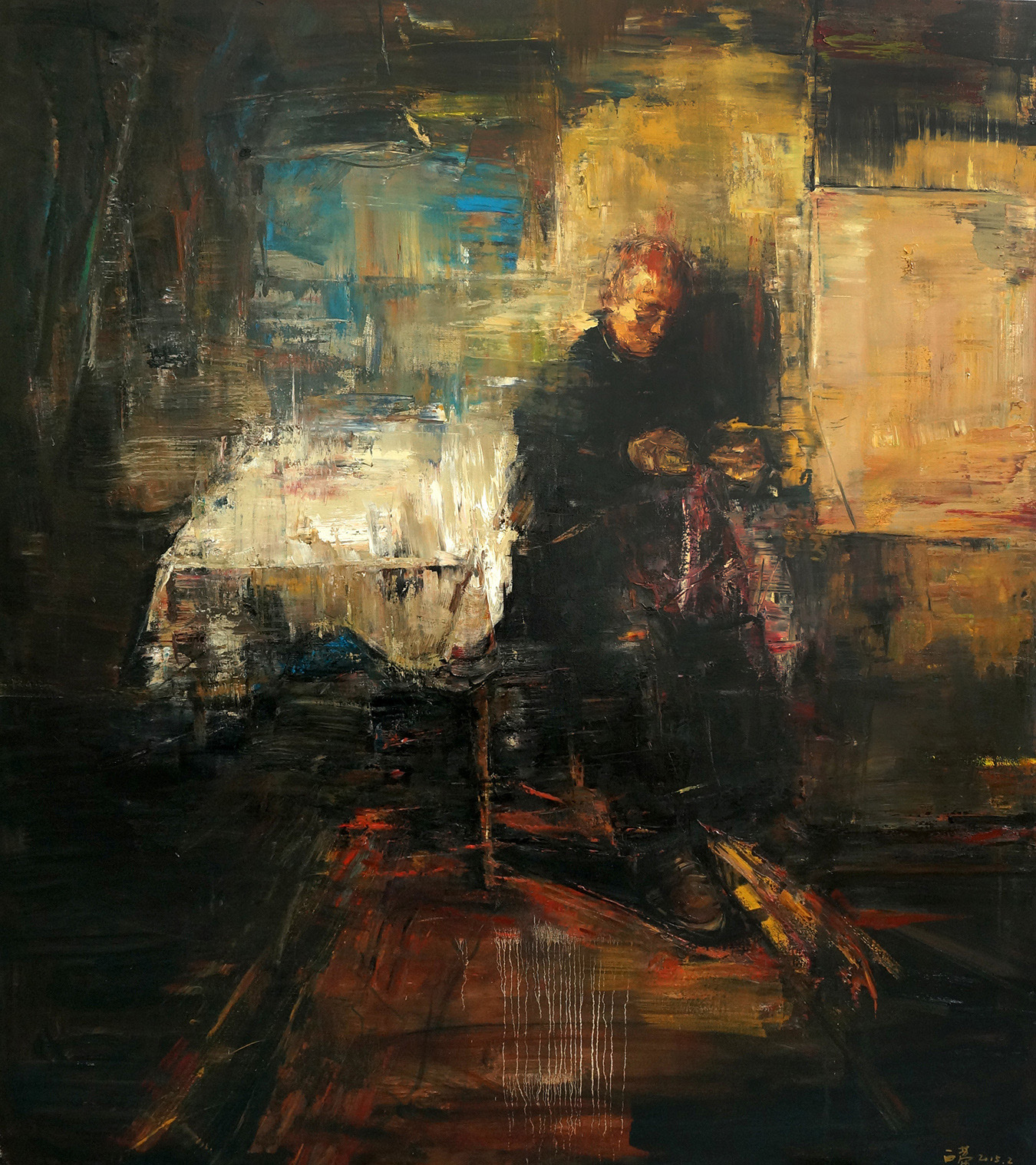 毕业于 a target="_blank" href="/item/中央美术学院油画系/8101347"