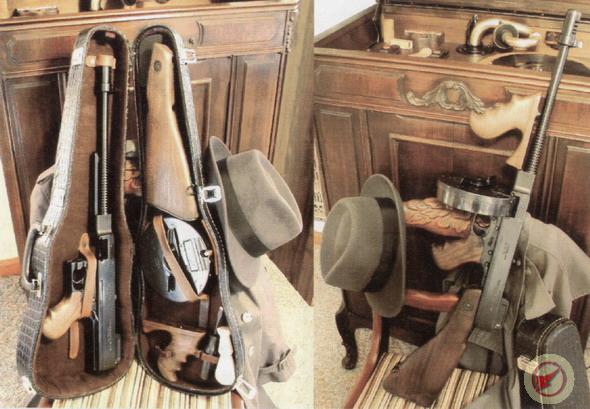 美国汤普森m1a1式11.43mm冲锋枪