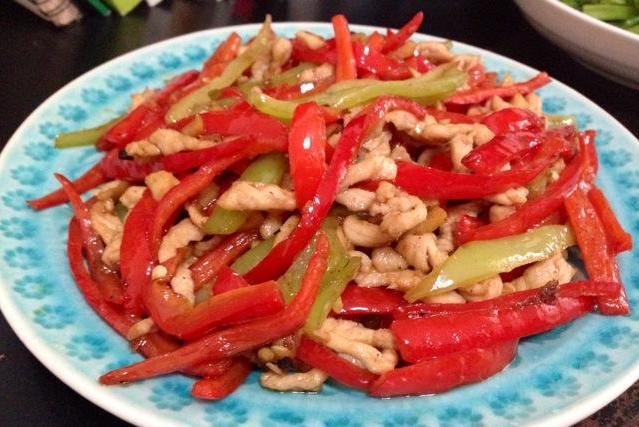 红椒肉丝