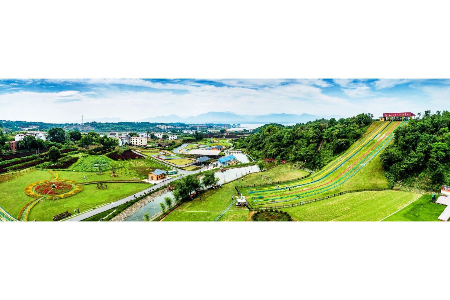 庐山西海花千谷