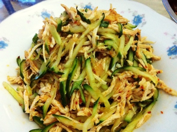 清香鸡丝黄瓜