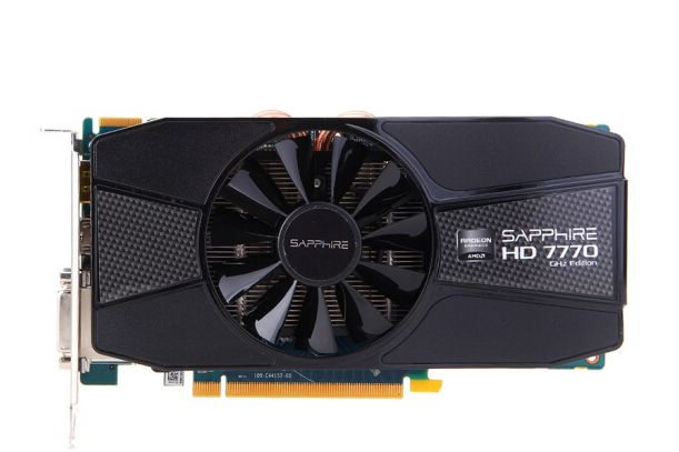 蓝宝石hd 7770 1gb gddr5 白金版
