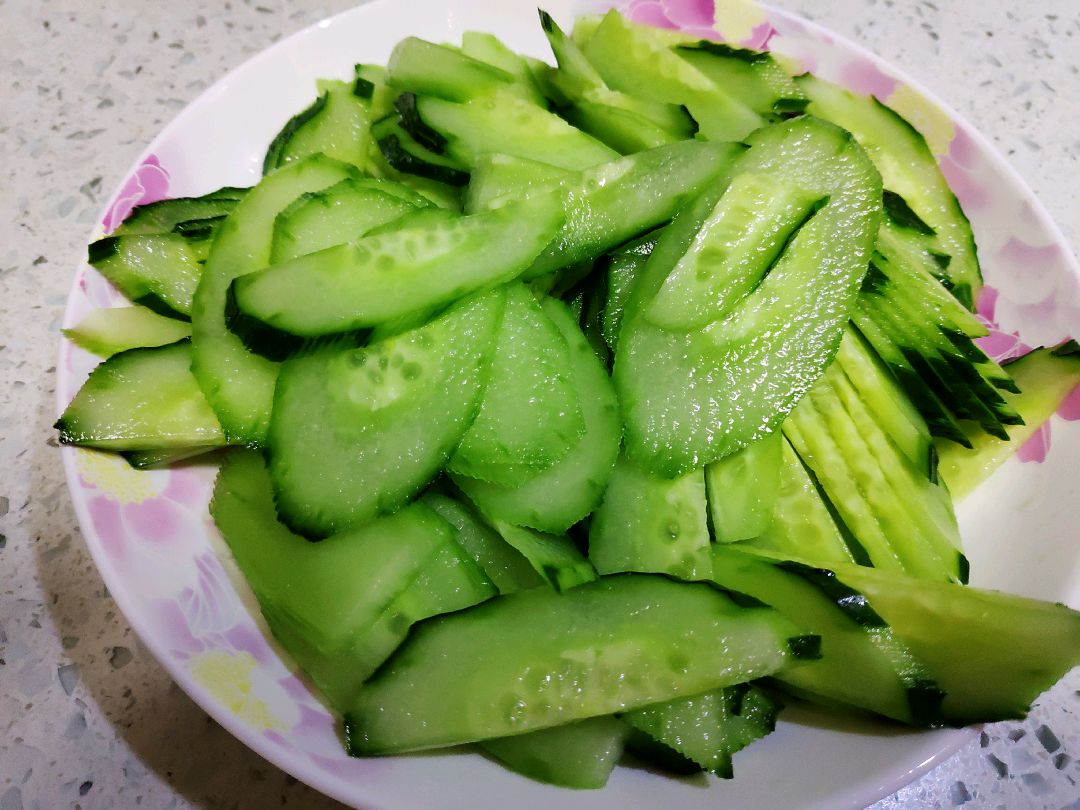 清炒黄瓜片