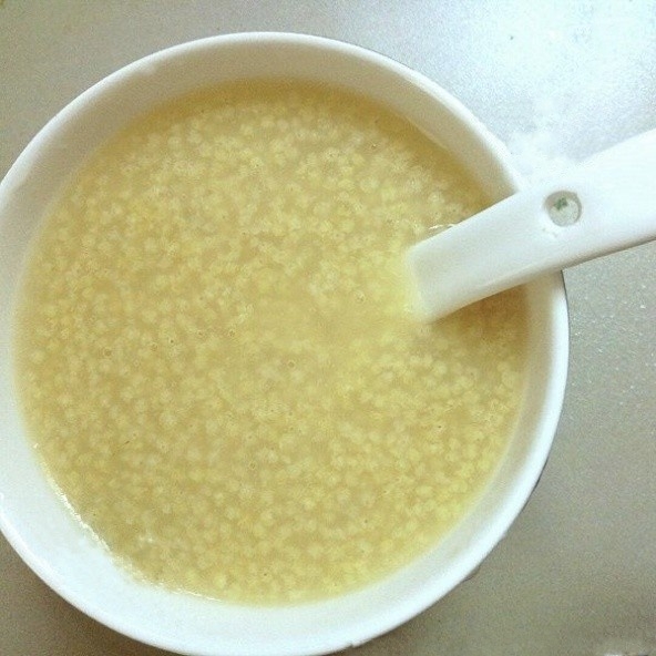 小米豆浆粥