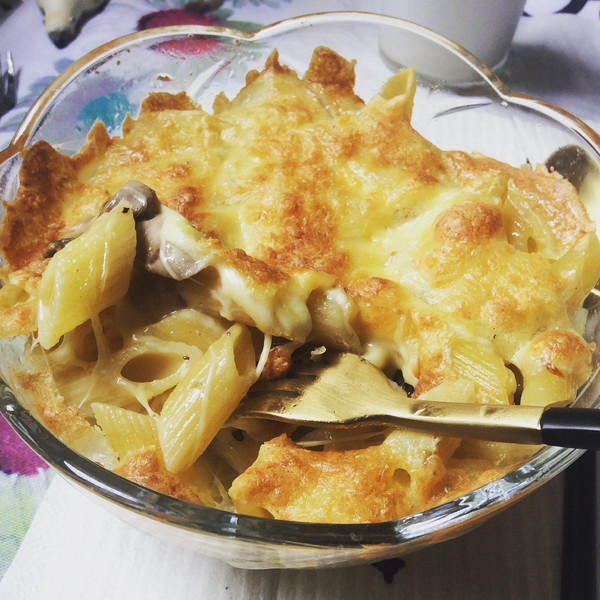 芝士烤通心粉