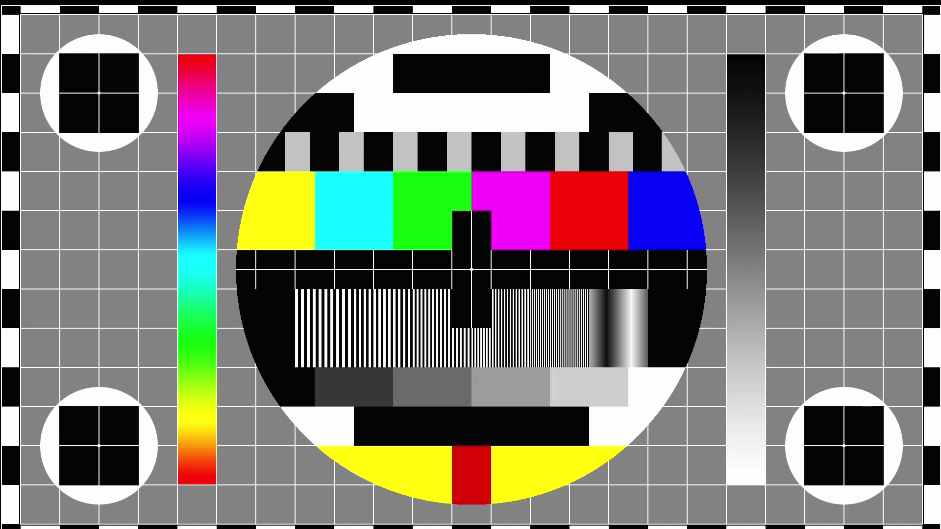  p>测试图(即电视信号测试图)又称测试卡,是指电视台在正常电视节目