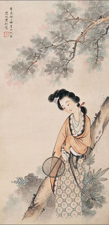 黄均工笔人物画，这才是仕女图！画出了贵族范！_百科TA说