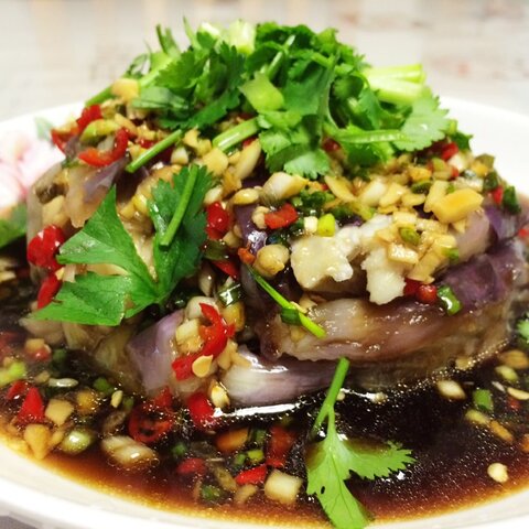 爽口凉拌手撕茄子