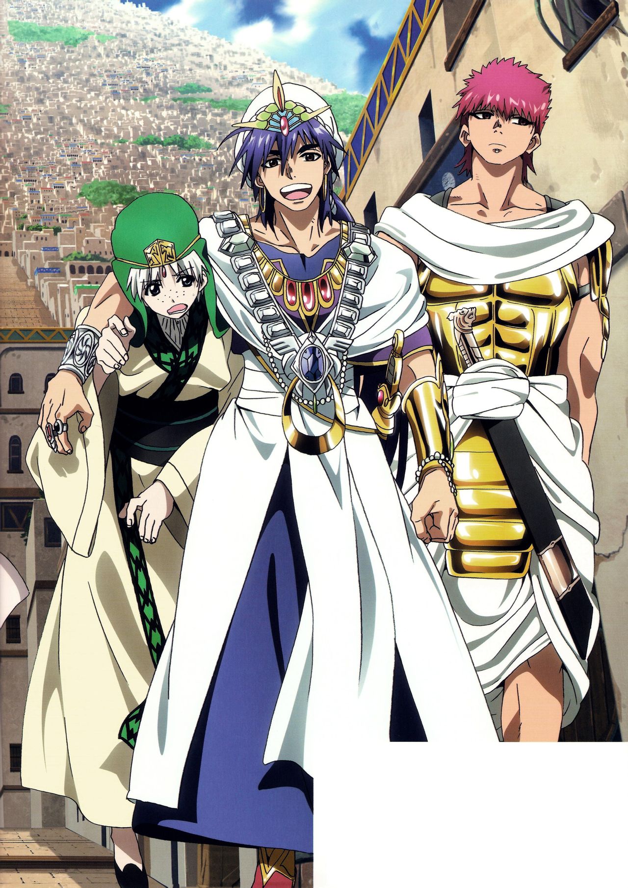 p>电视动画《魔笛magi》改编自日本漫画家 a>大高忍 /a>原作的同名