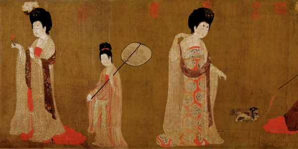 簪花仕女图（唐代周昉创作绢本设色画）_百度百科