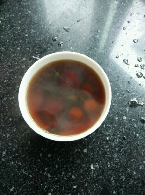 红糖红枣姜水