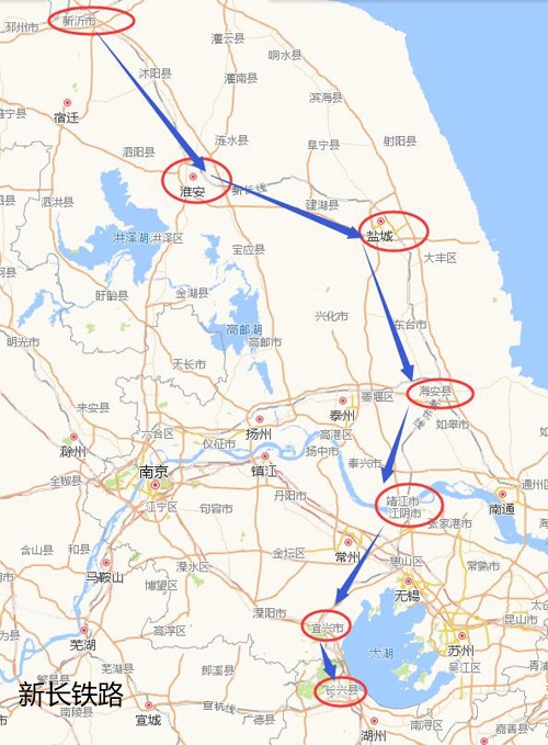  p data-id="gnwqarl186">新长铁路,简称新长线,是中国境内一条连接 a