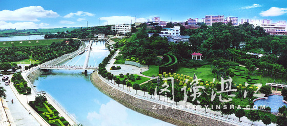  p>广东省湛江市南桥河古称南溪河,横贯 a target="_blank" href="