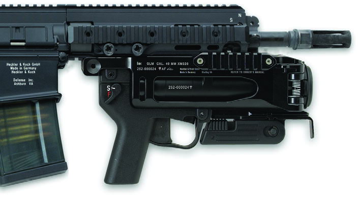 hk ag36榴弹发射器