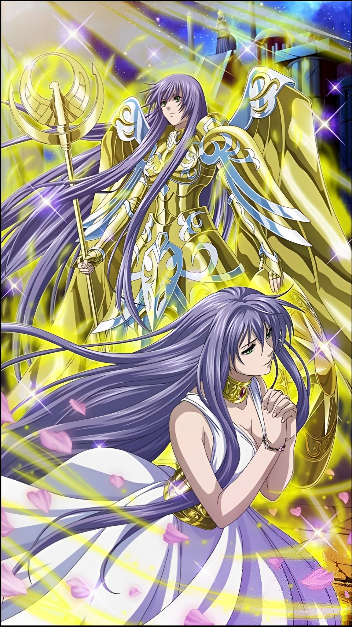  p>萨莎是《圣斗士星矢 the lost canvas 冥王神话》中的女主角,作为