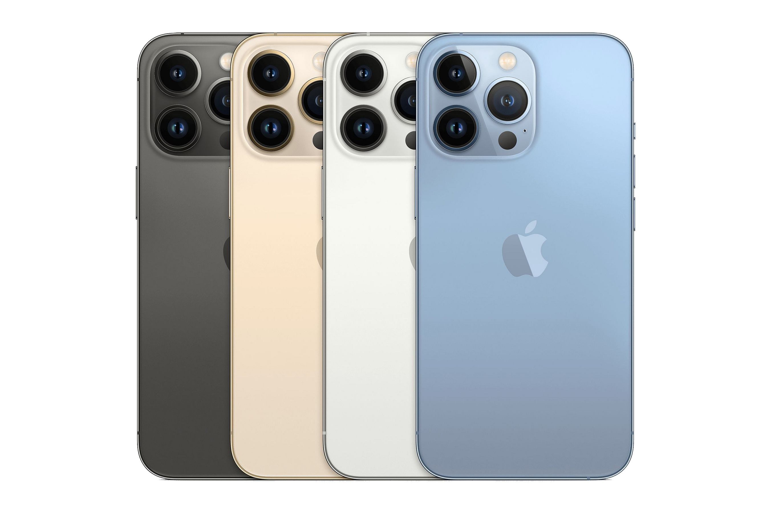 iphone 13pro搭载a15 bionic芯片,拥有四种配色
