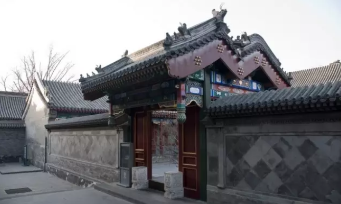 四合院里的垂花门，到底是什么意思？_百科TA说