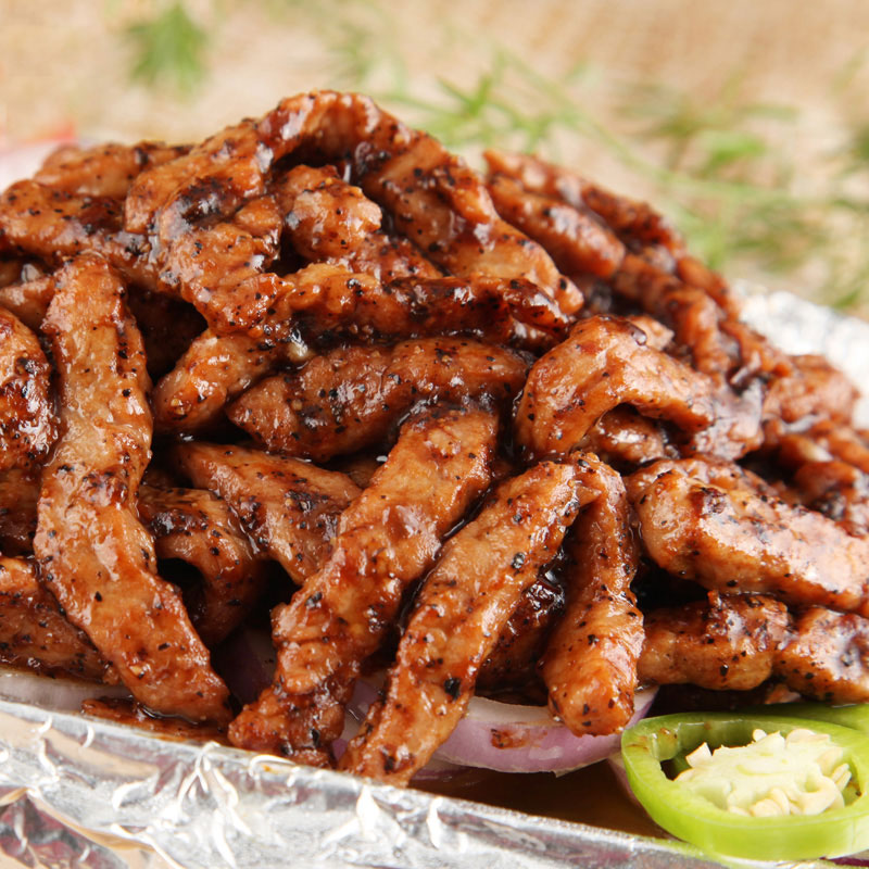 黑椒牛肉片