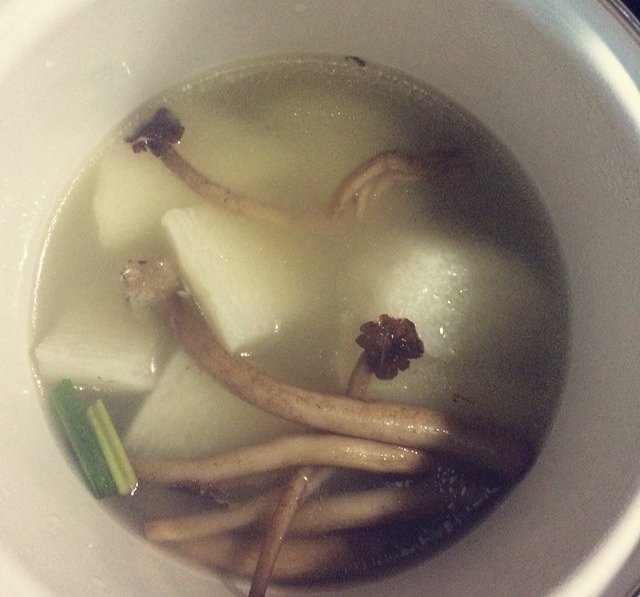 山药菌菇汤