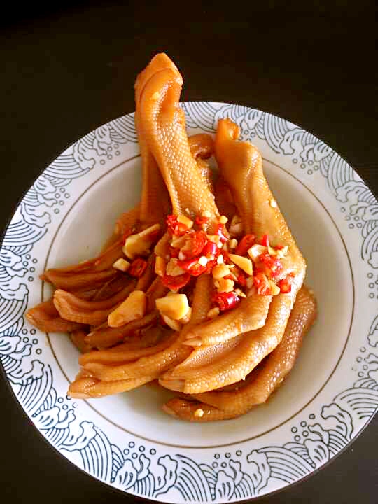 开胃蒸鸭掌