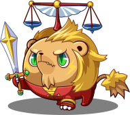 详情>>天平狮,腾讯游戏《洛克王国 》中的宠物.