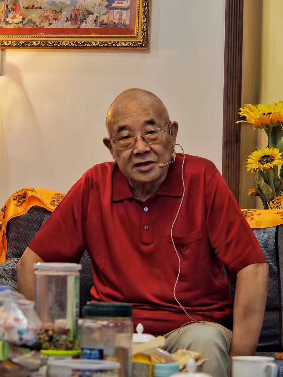 洛桑图丹琼排,安多华锐藏区天堂寺第六世转世活佛,西北民族大学藏语言