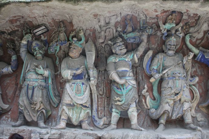 宝顶山摩崖造象