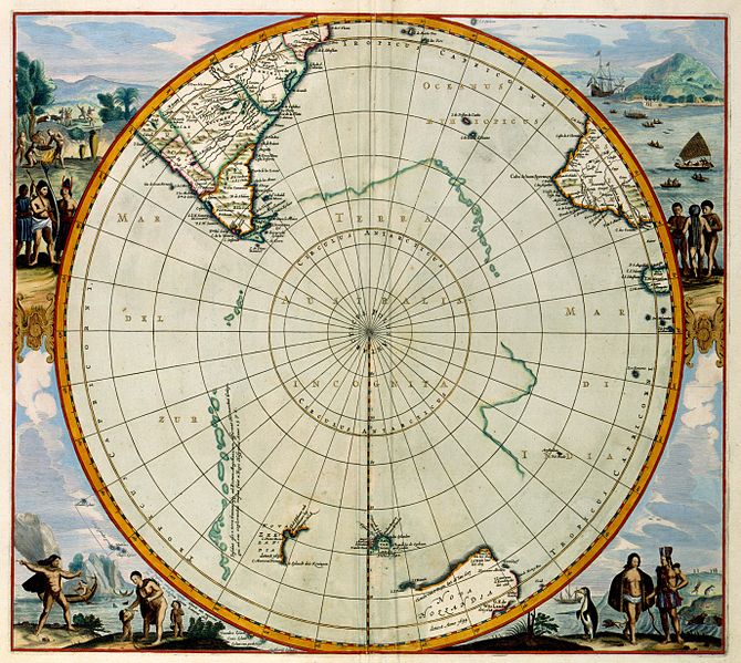 terra australis incognita)是15世纪至18世纪时,欧洲地图上出现的假