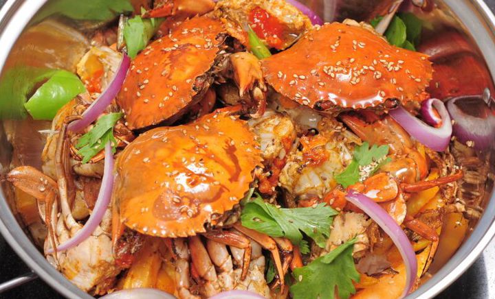 虾兵蟹将炒芹皇