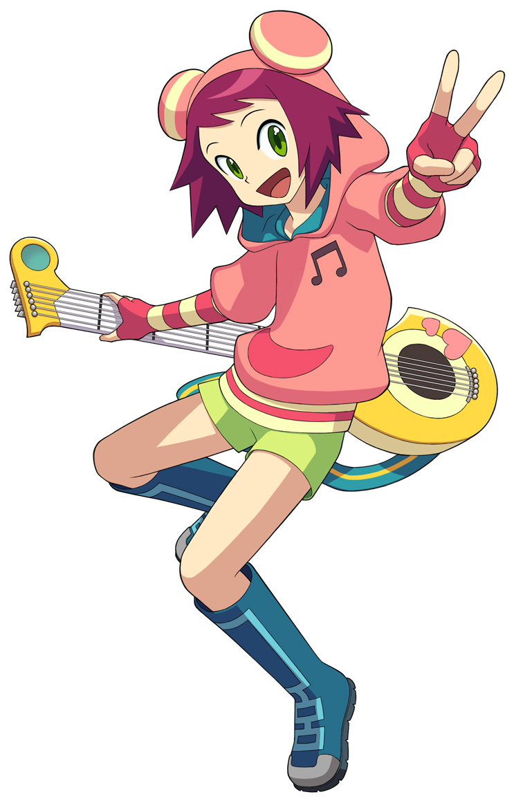  p>响美空是《流星洛克人》中虚拟人物,开朗活泼的明星,是受欢迎的