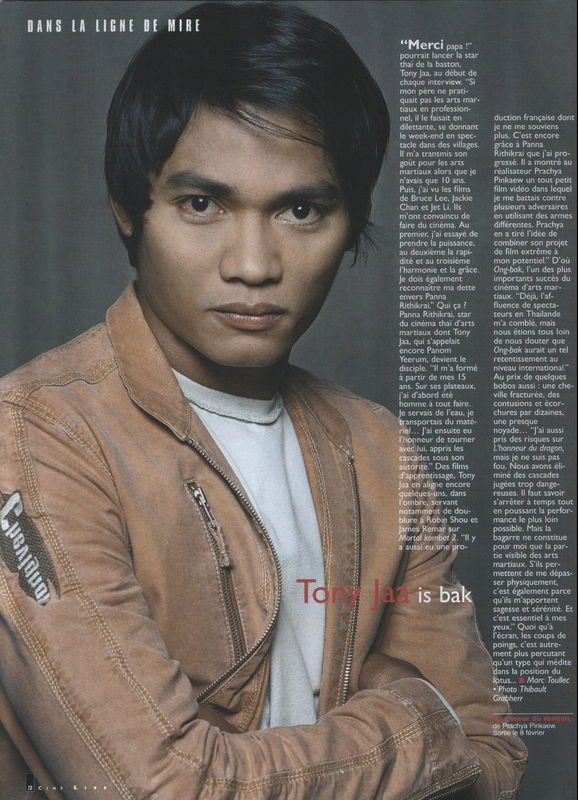  p>托尼·贾(tony jaa),1976年2月5日出生于泰国苏林,泰国演员,导演