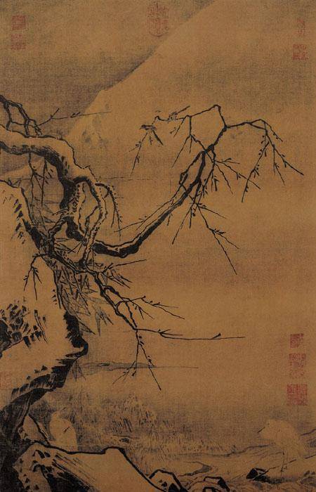 美品 掛け軸 二玄社 宋馬遠筆「雪灘双鷺図」解説付 中国画 雪滩双鹭图_百度百科