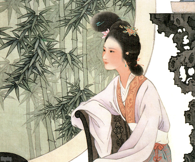  p data-id="gnwt7jrg0x">《王叔晖绘林黛玉图》是现代画家王叔晖创作