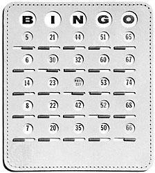 bingo（一种填写格子的游戏）_百度百科