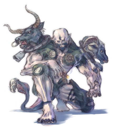  p>拜朗 (balam) :所罗门王72柱魔神中排第51位的魔神,位阶为王,统帅