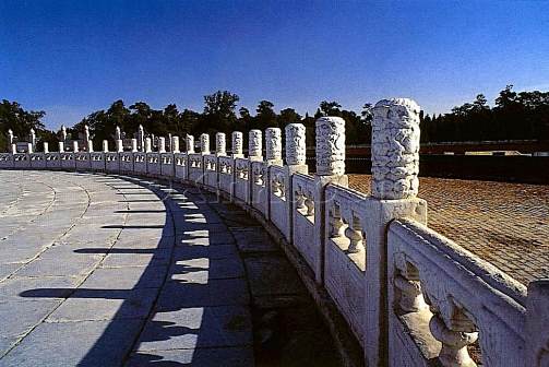 <p>圜丘坛栏杆