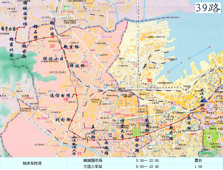 大连公交39路